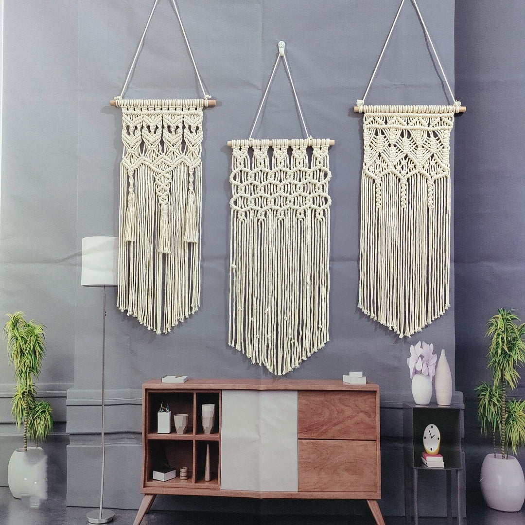 Bohemian Macrame Wall Tapestry Stornfield