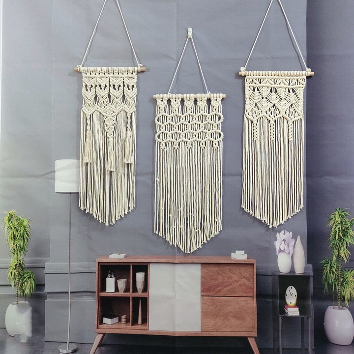 Bohemian Macrame Wall Tapestry Stornfield