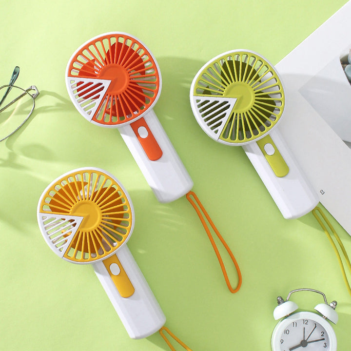 Ladies portable hand fan with ergonomic design and USB charging option Stornfield