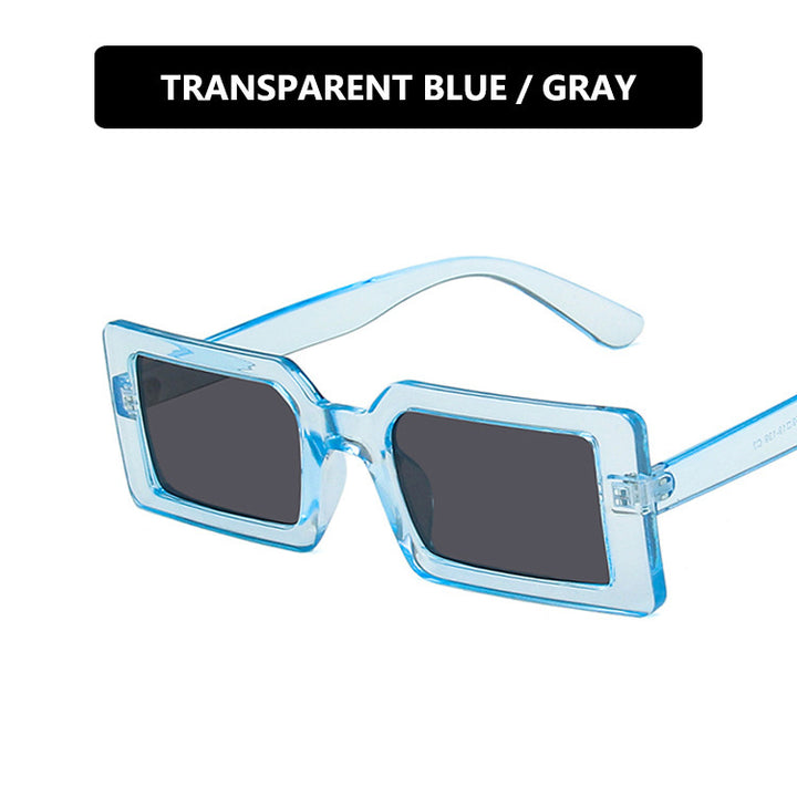 Women's square sunglasses with modern, wide frame and protective UV filter Stornfield