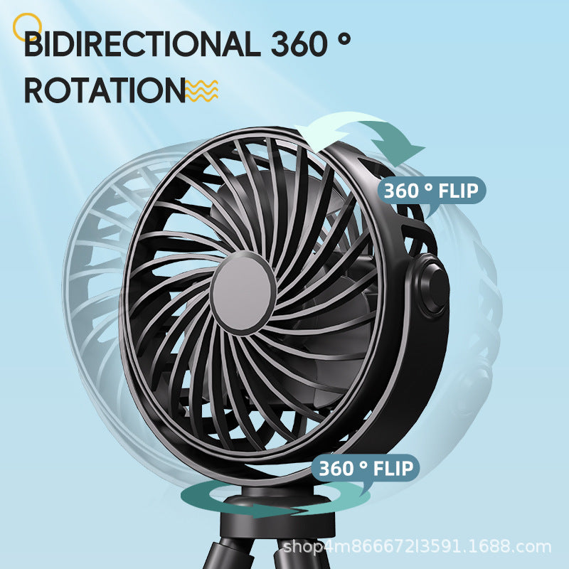Portable USB Rechargeable Desk Fan Stornfield