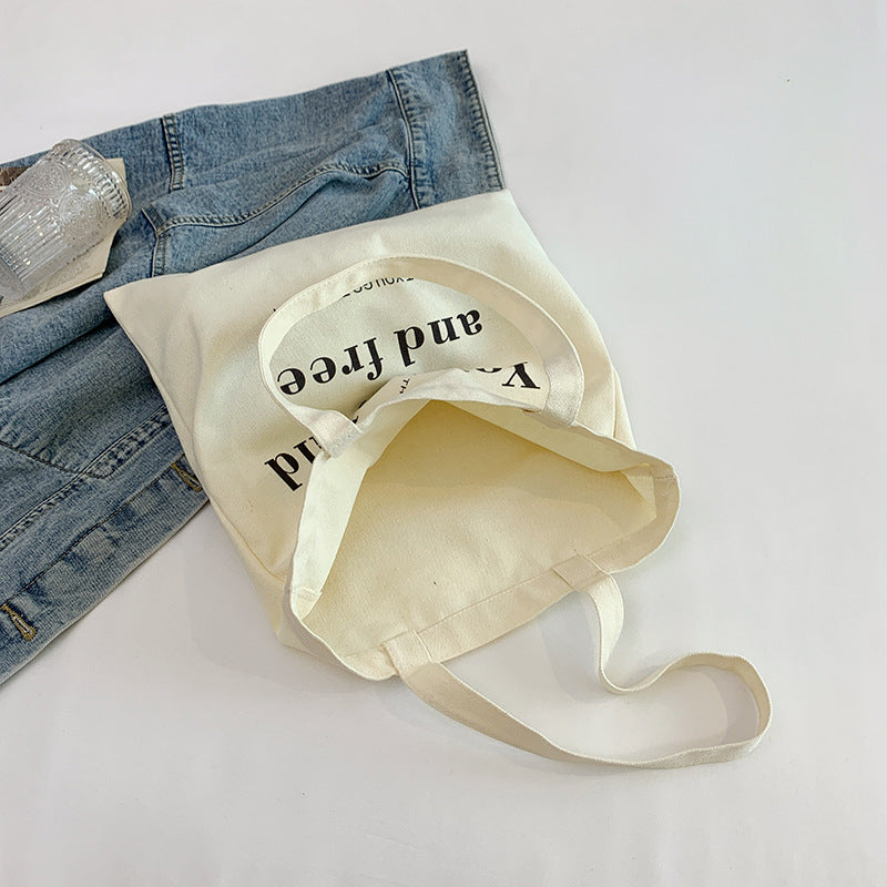 Motivational Canvas Tote Bag Stornfield