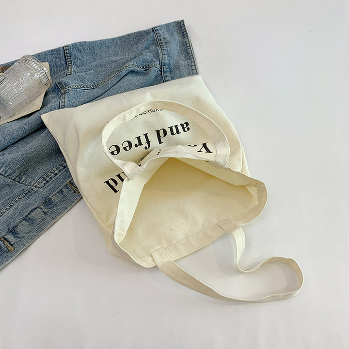 Motivational Canvas Tote Bag Stornfield