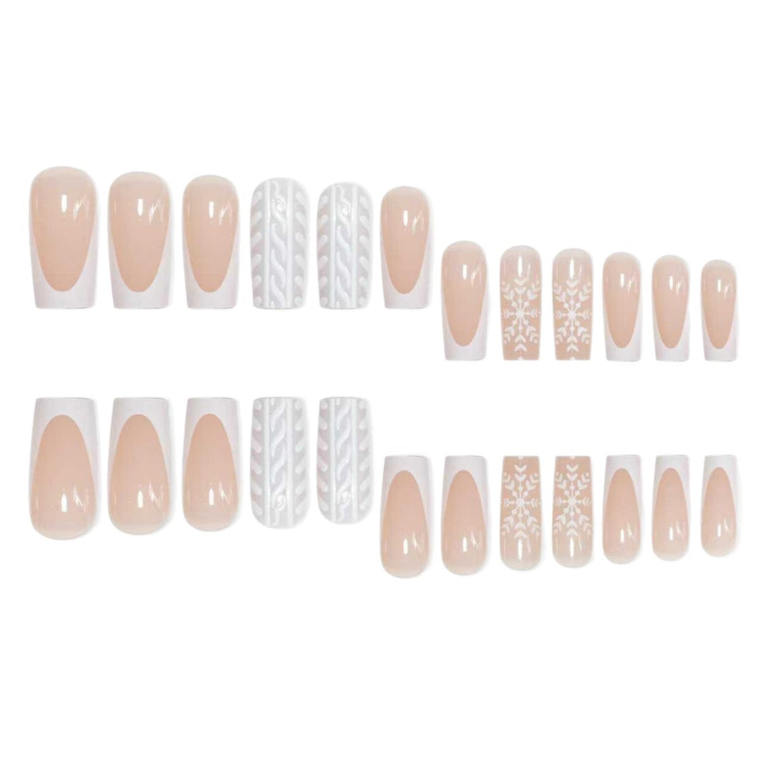 Seasonal French Tip Nail Art Set Stornfield