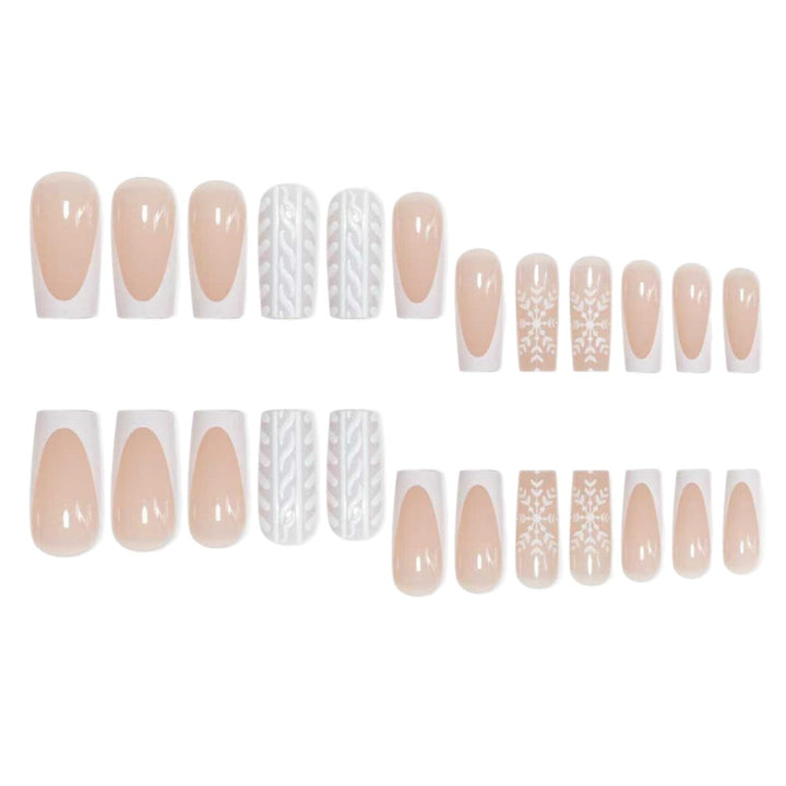 Seasonal French Tip Nail Art Set Stornfield