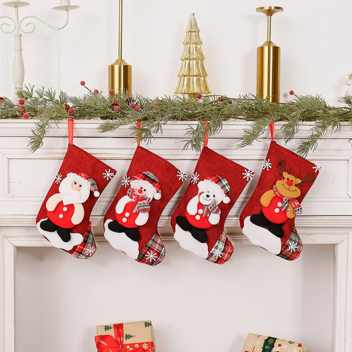 Christmas stocking with reindeer design Stornfield