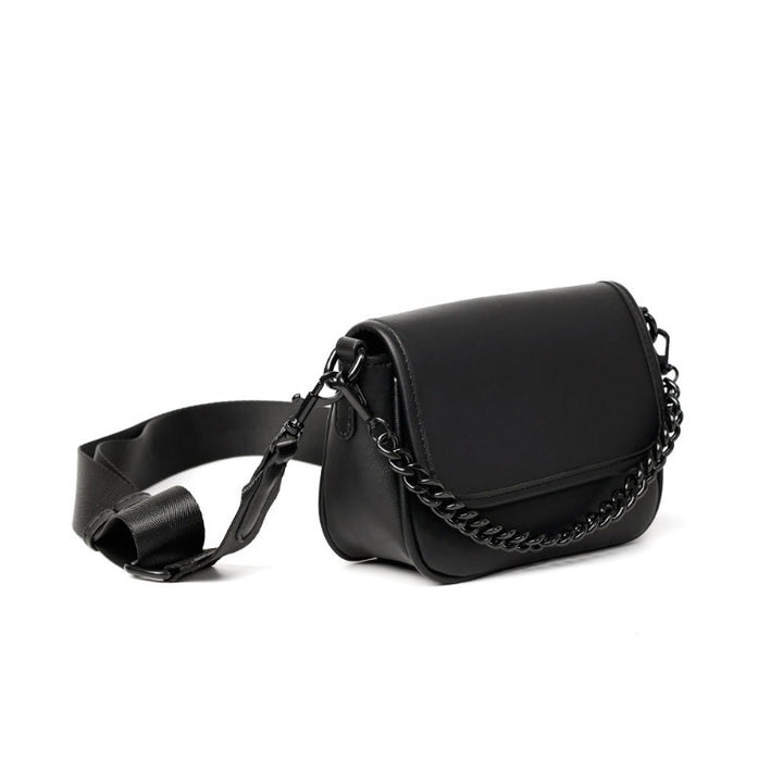 Elegant crossbody bag with chain shoulder strap Stornfield