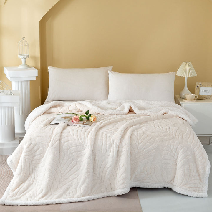 Cozy Fleece Throw Blanket Stornfield