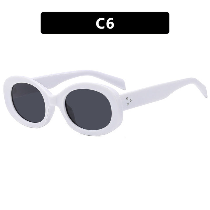 Ladies fashionable sunglasses in stylish oval design Stornfield