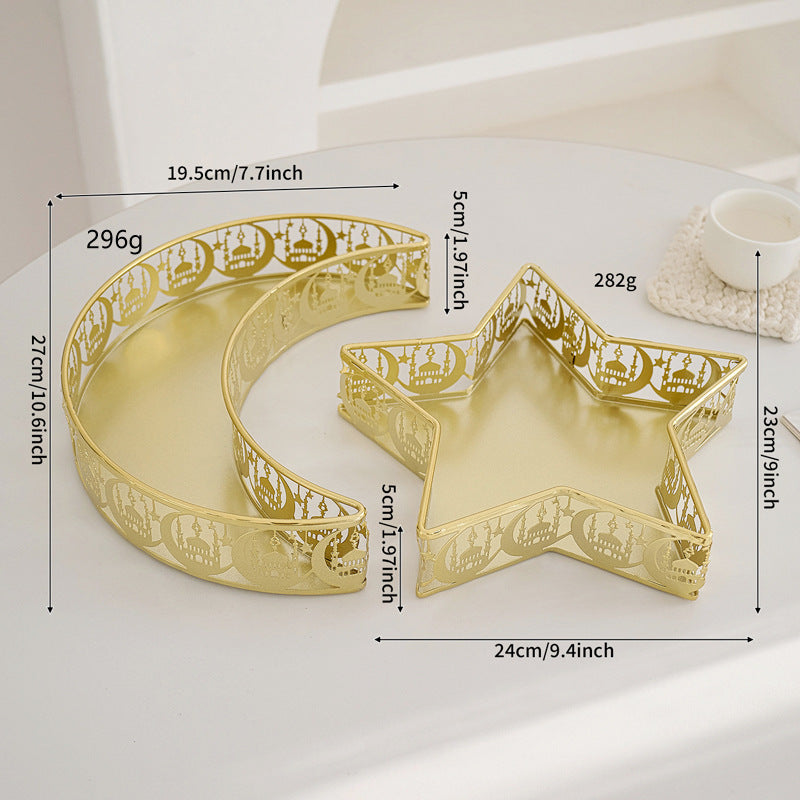 Elegant metal candle holder Stornfield