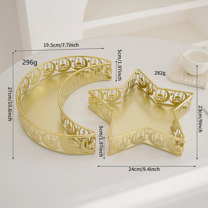 Elegant metal candle holder Stornfield