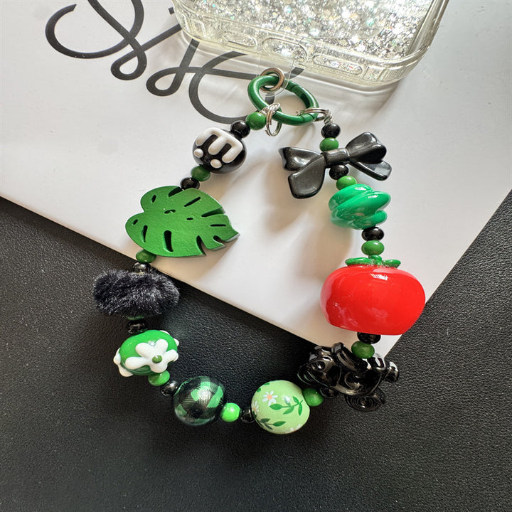 Decorative Beaded Charm Keychain Stornfield 1790135913