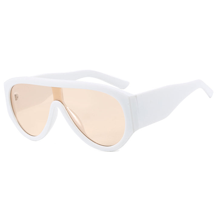 Women's fashionable privacy sunglasses with wide glamorous frame and UV protection Stornfield