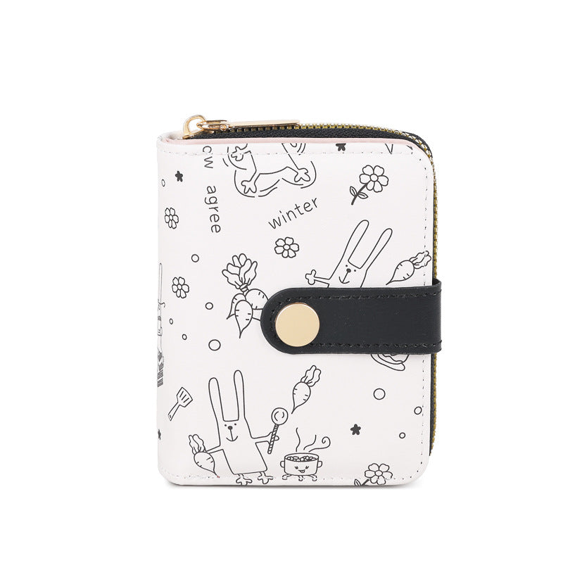 Cute Animal-Themed Card Wallet