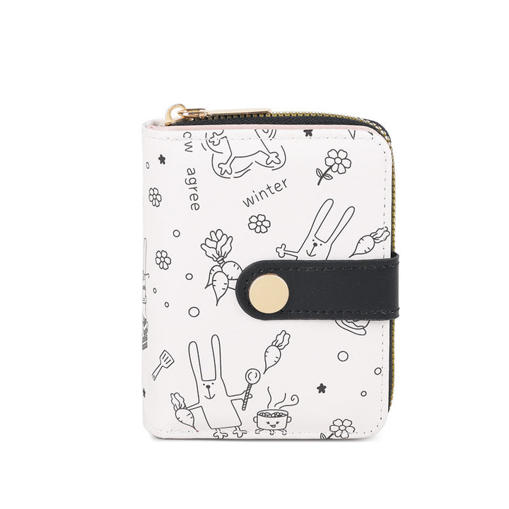 Cute Animal-Themed Card Wallet