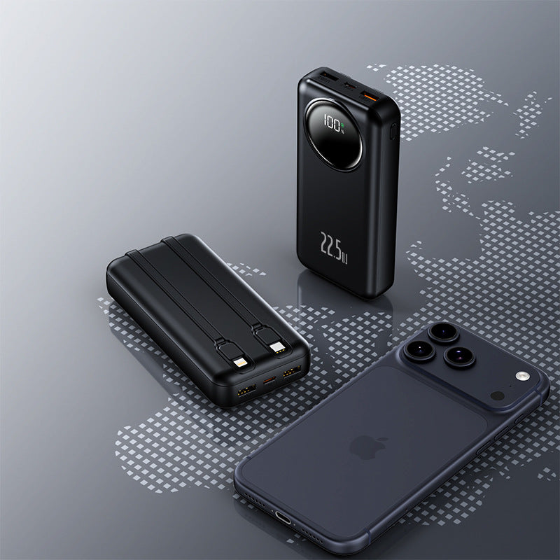 Power bank with multifunctional USB port and digital charge level indicator Stornfield