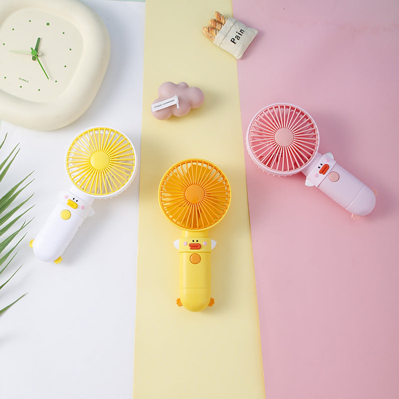 Unisex funny handheld fan with animal design and multiple speed settings Stornfield