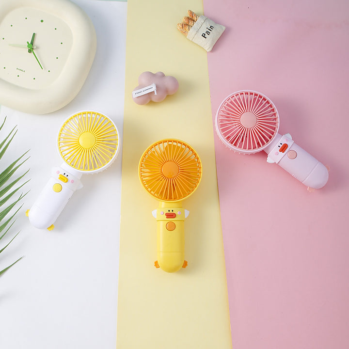 Unisex funny handheld fan with animal design and multiple speed settings Stornfield