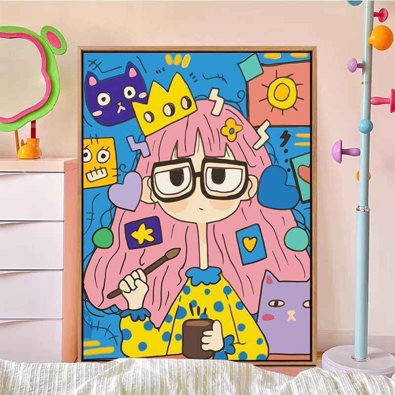 Colorful Abstract Canvas Art Stornfield