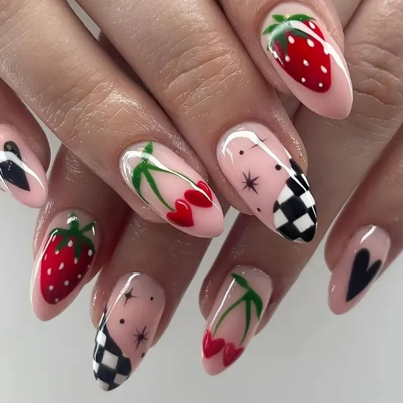 Thematic Fruit Nail Art Design Stornfield