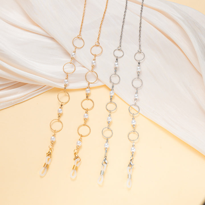 Pearlescent and Chain Eyewear Necklace Stornfield