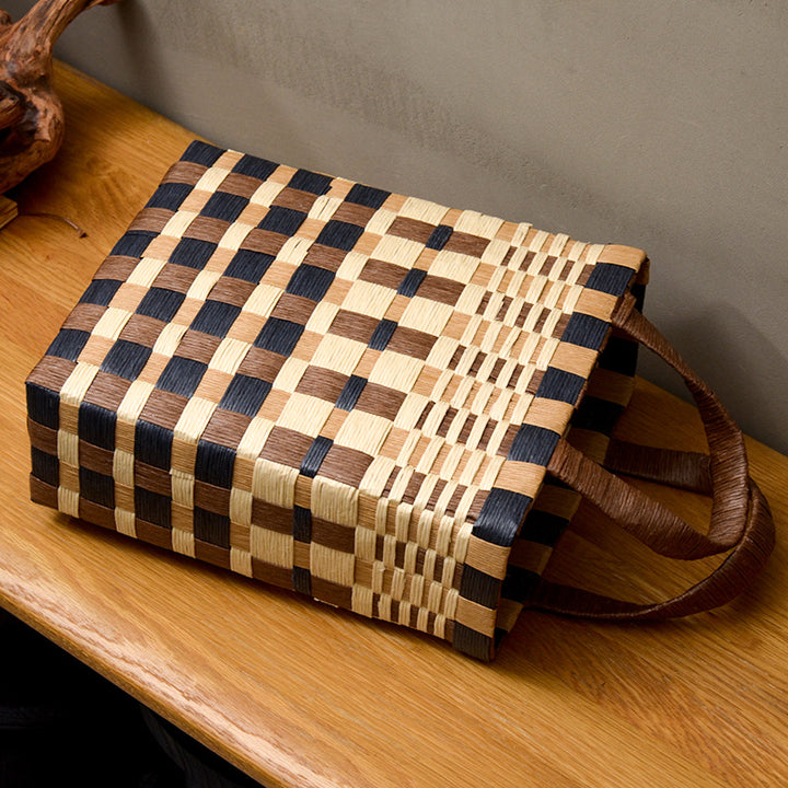 Handwoven shopping basket Stornfield