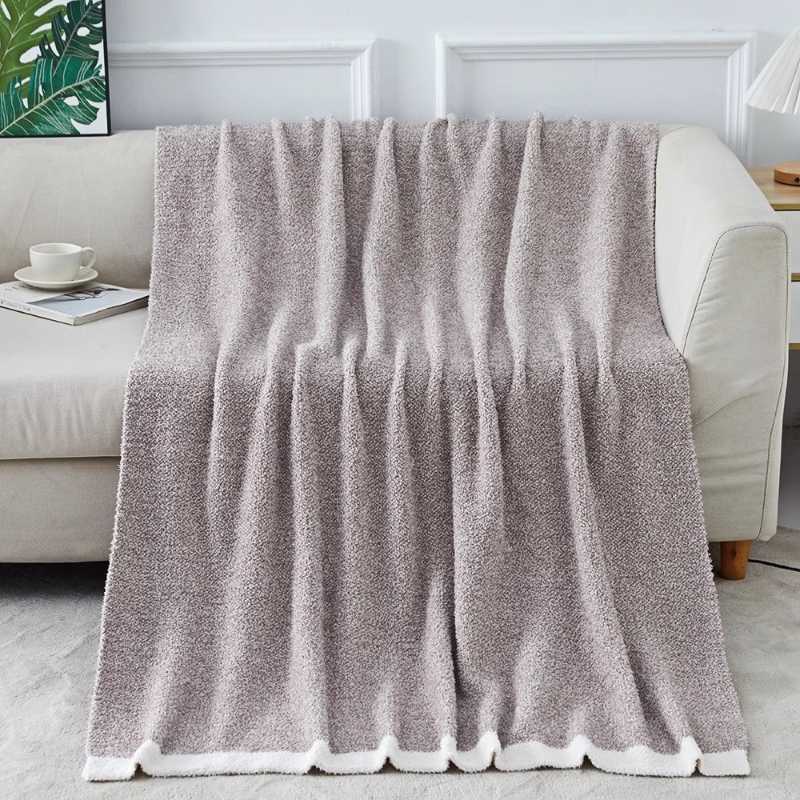Soft Textured Throw Blanket