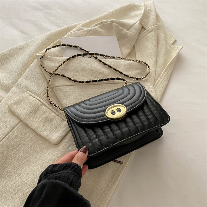 Quilted Chain Link Crossbody Handbag Stornfield