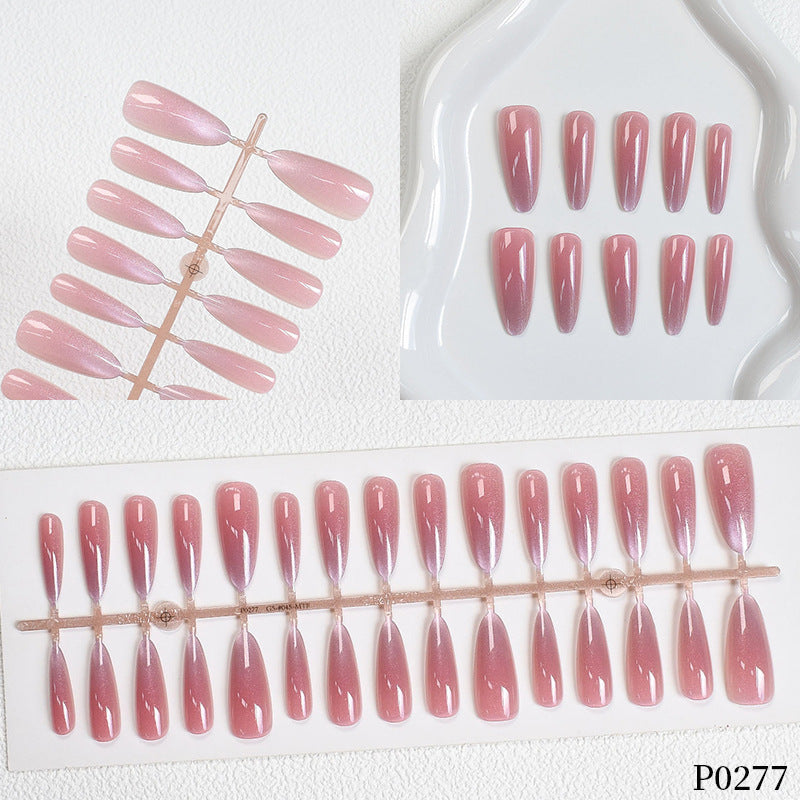Ombre Glitter Press-On Nails Stornfield