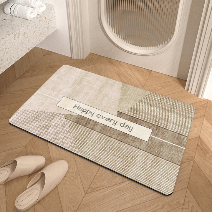 Stylish Modern Bathroom Mat Stornfield