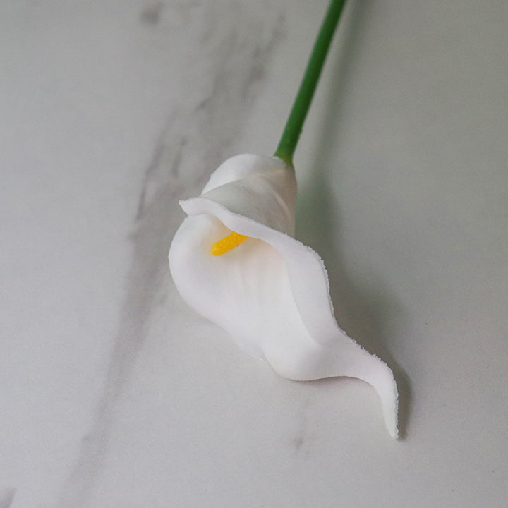 Realistic Decorative Calla Lily Stem