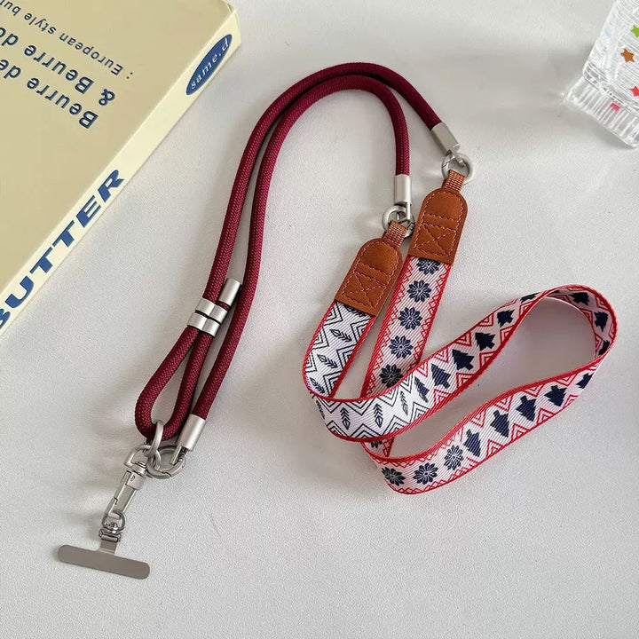 Stylish Floral Lanyard Stornfield