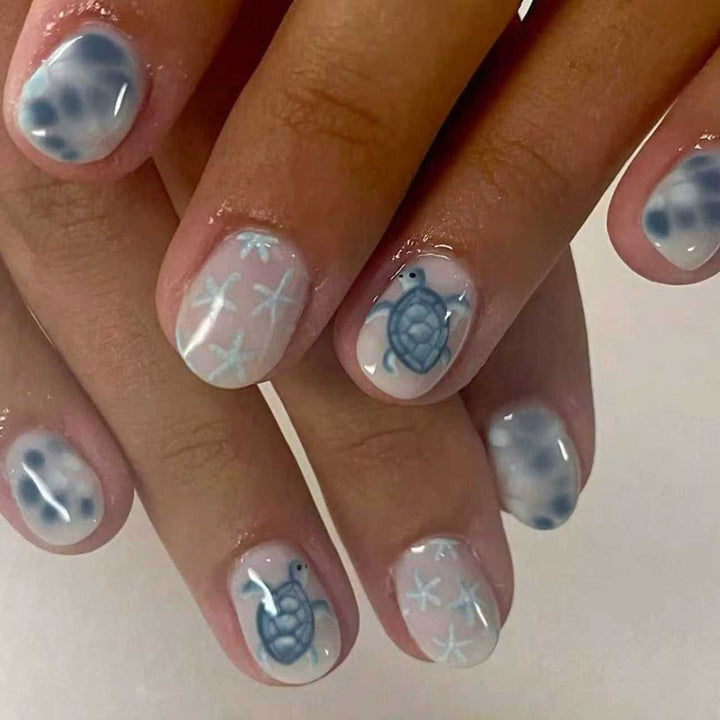 Themed Ocean-Inspired Nail Art Kit
