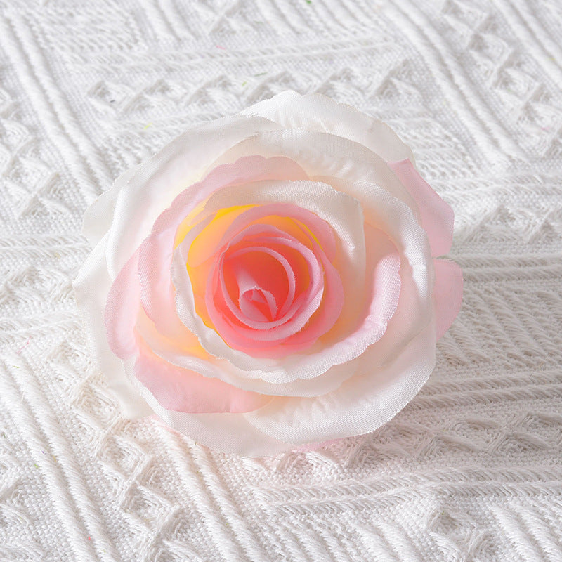 Vibrant Silk Rose Flower Accessory