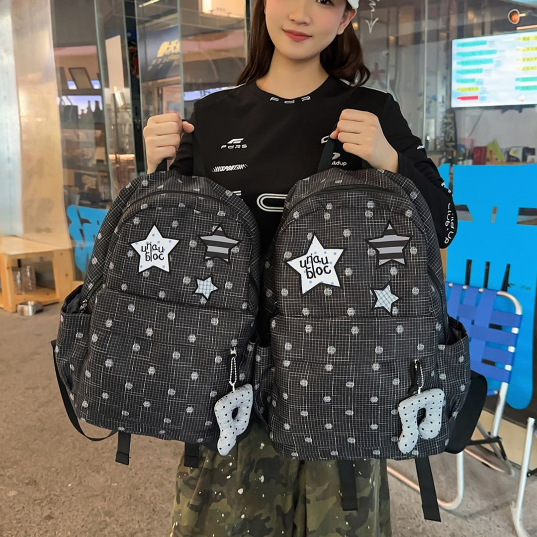 Polka Dot Patterned Casual Backpack Stornfield