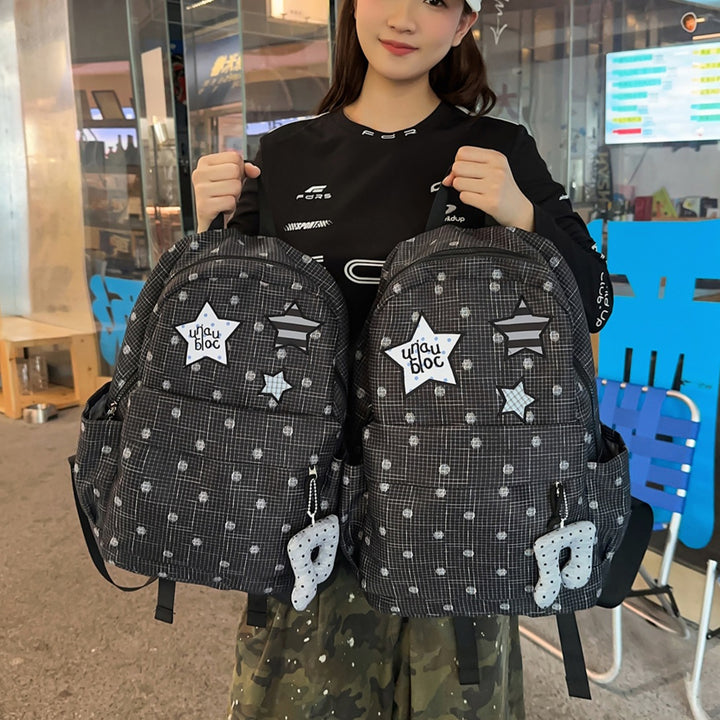Polka Dot Patterned Casual Backpack Stornfield