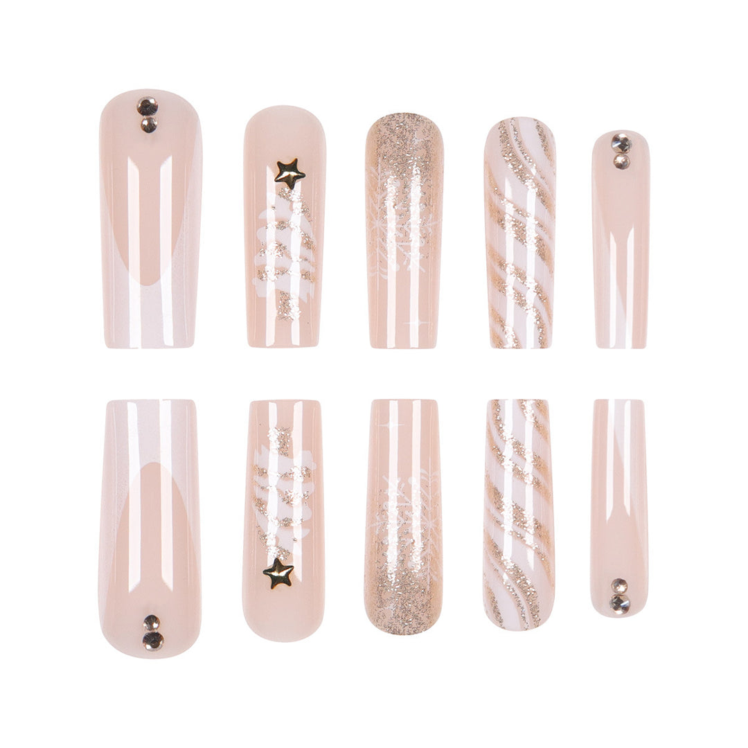 Holiday-Themed Nail Art Extensions Stornfield