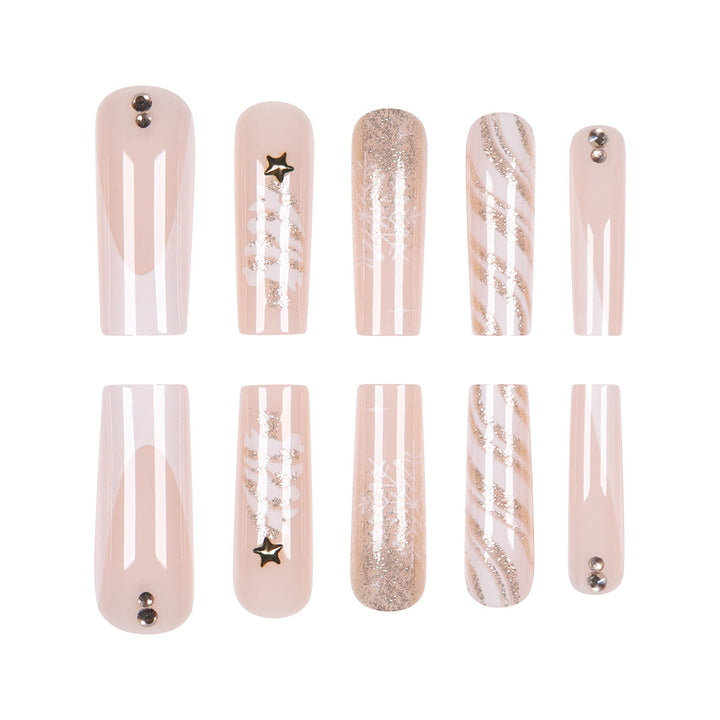 Holiday-Themed Nail Art Extensions Stornfield