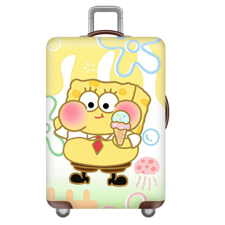 Unisex hard shell suitcase with colorful cartoon design Stornfield