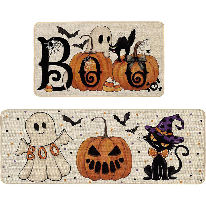 Halloween-Themed Decorative Mat
