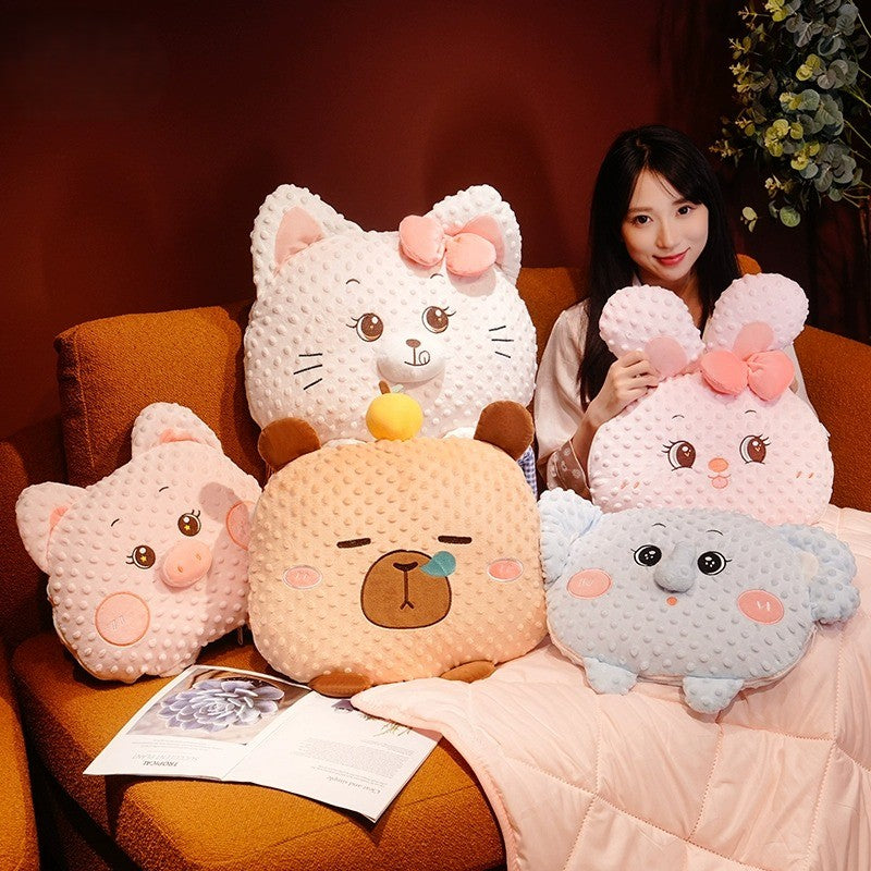 Cuddle Ready Cute Cartoon Pillow Stornfieldanket | Stornfield