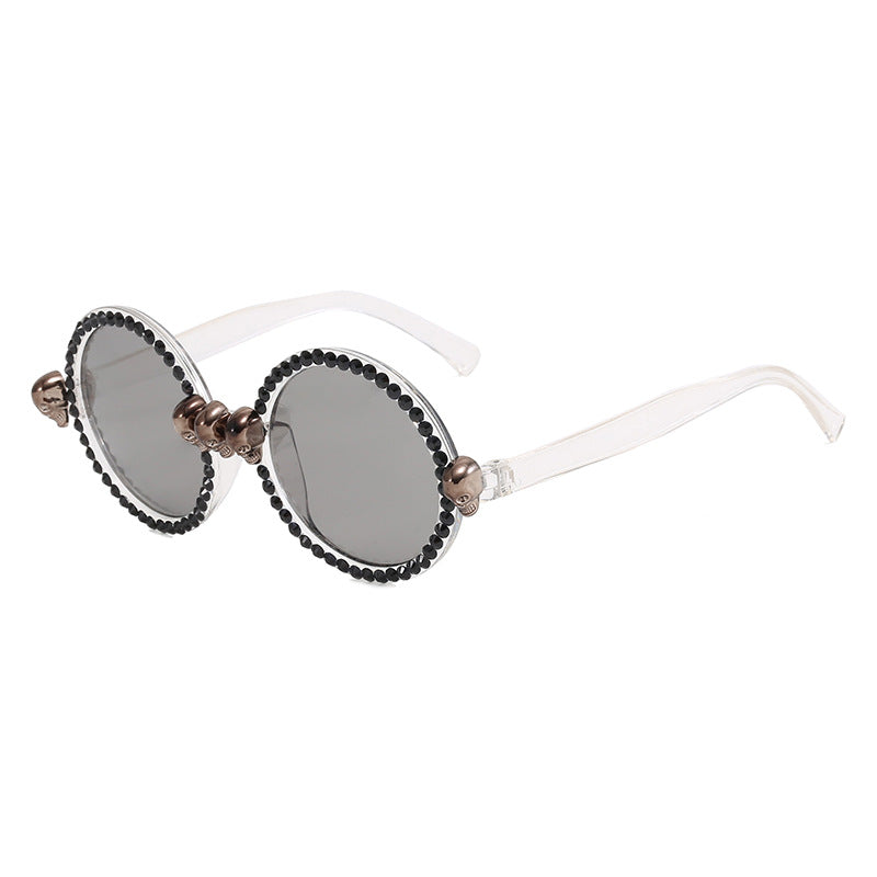 Women Extravagant round sunglasses Stornfield