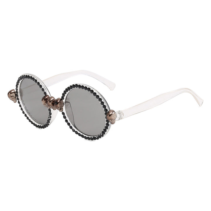 Women Extravagant round sunglasses Stornfield