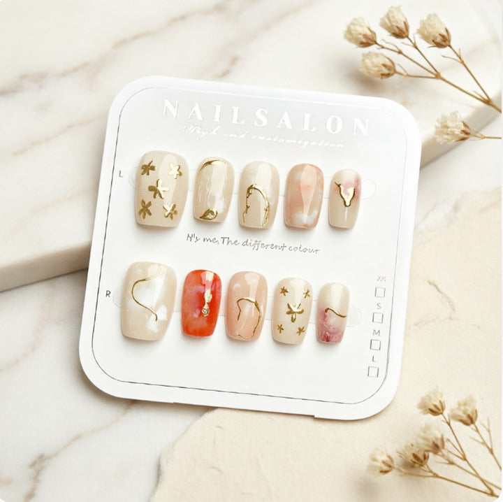 Exclusive Artificial Nails in Elegant Design Stornfield