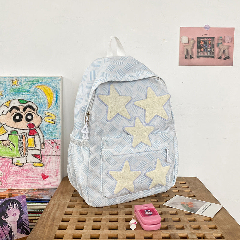 Backpack with Stylish Star Design and Comfortable Carrying System Stornfield