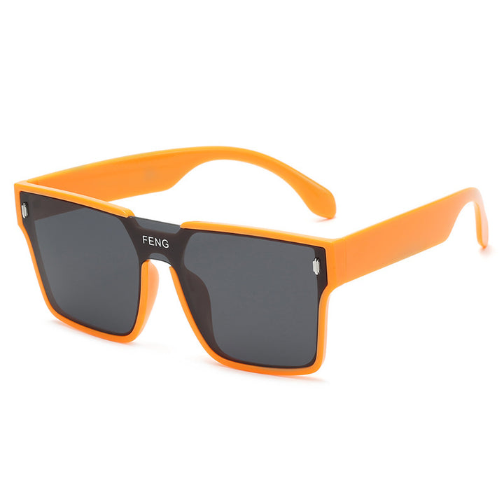 Women's fashionable square sunglasses with durable plastic frame Stornfield