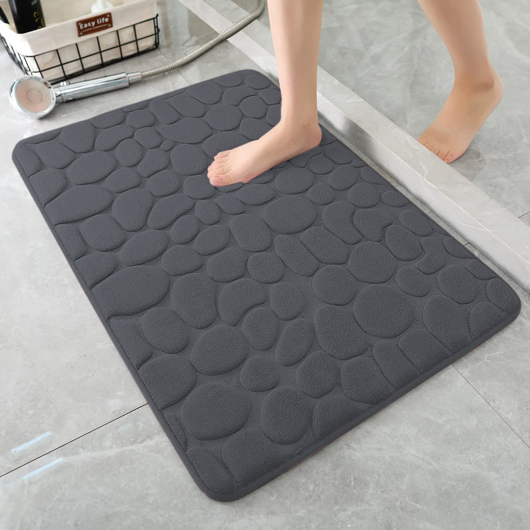 Soft Textured Memory Foam Bath Mat
