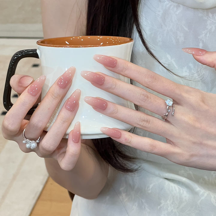 Stunning Ombré Stiletto Press-On Nail Design Stornfield