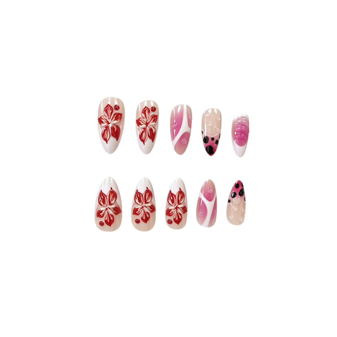 Artistic Floral Nail Art Enhancements Stornfield 1789915352