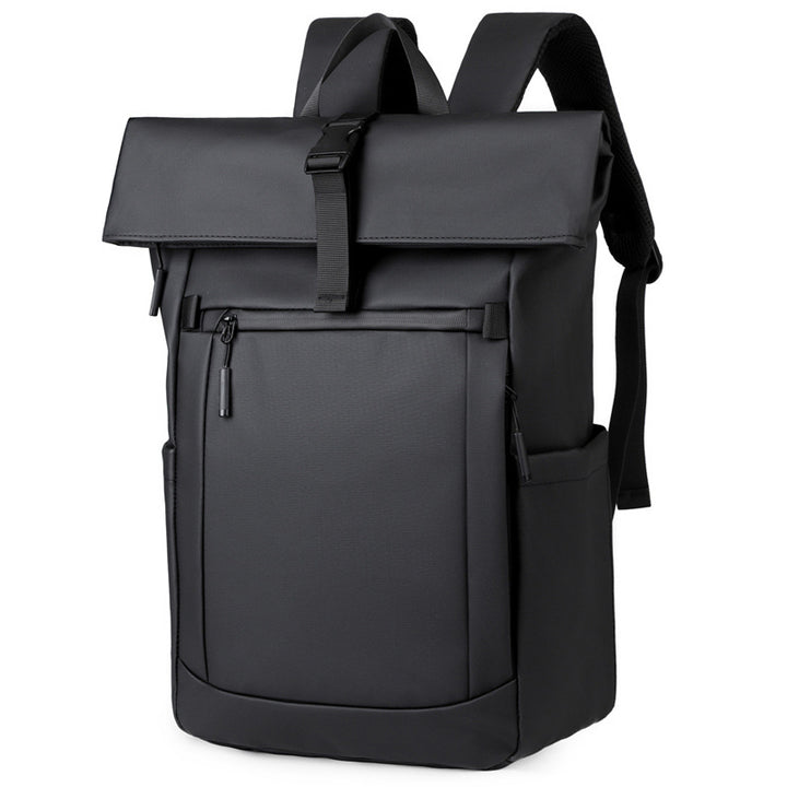 Versatile Roll-Top Travel Backpack